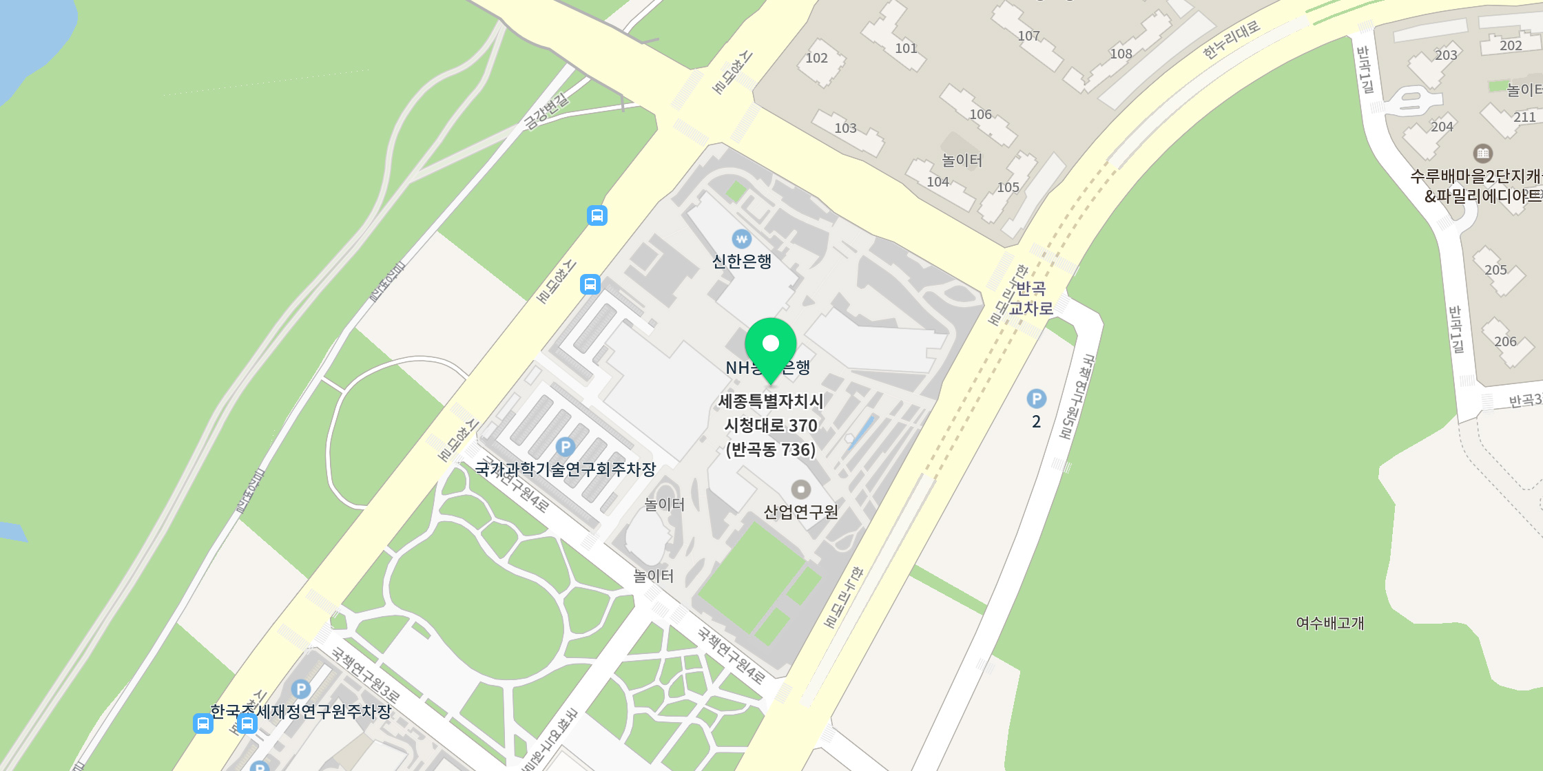 한국청소년정책연구원 약도